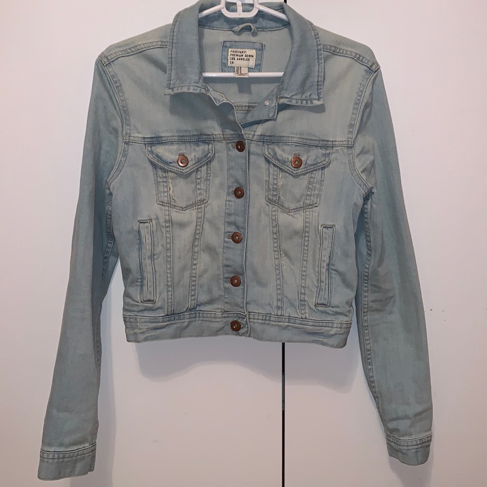 forever 21 - fitted jean jacket